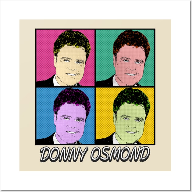 Donny Osmond 80s Pop Art Style Wall Art by ArtGaul